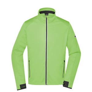 Men\u0027s\u0020Sports\u0020Softshell\u0020Jacket - Bright Green