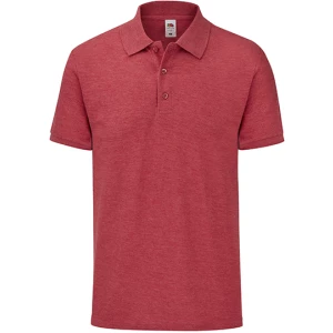 65\/35\u0020Piqu\u00E9\u0020Polo - Heather Red