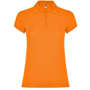 Women\u0027s\u0020Star\u0020Poloshirt - Orange 31