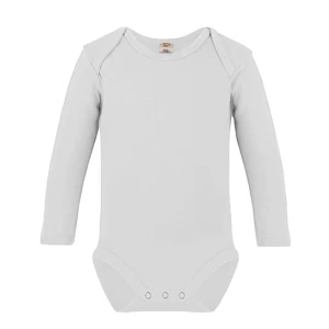 Long Sleeve Baby Bodysuit Polyester