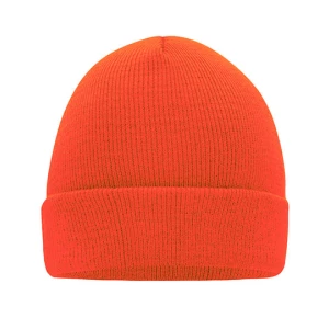 Knitted\u0020Cap - Bright Orange