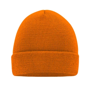 Knitted\u0020Cap - Orange