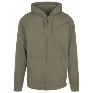 Basic\u0020Zip\u0020Hoody - Olive