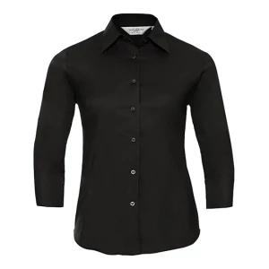 Ladies' 3/4 Sleeve Fitted Stretch Shirt