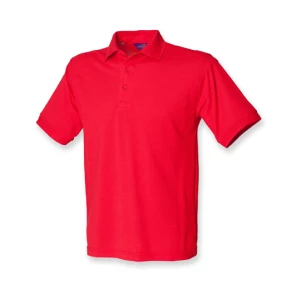 Men\u0027s\u002065\/35\u0020Classic\u0020Piqu\u00E9\u0020Polo\u0020Shirt - Red