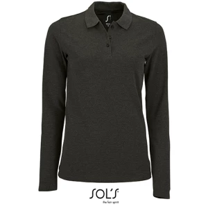 Women's Long-Sleeve Piqué Polo Shirt Perfect