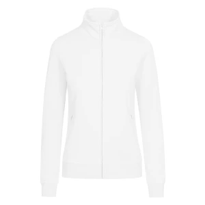 Women\u0027s\u0020Sweatjacket - White