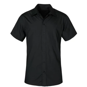 Men's Poplin Shirt Short Sleeve