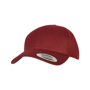 Premium\u0020Curved\u0020Visor\u0020Snapback\u0020Cap - Maroon