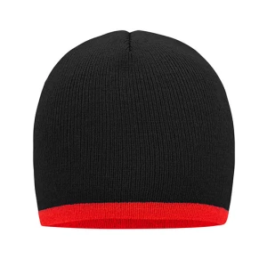 Beanie With Contrasting Border