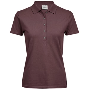 Women\u0027s\u0020Luxury\u0020Stretch\u0020Polo - Grape