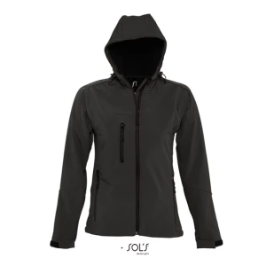 Women's Hooded Softshell Jacket Replay