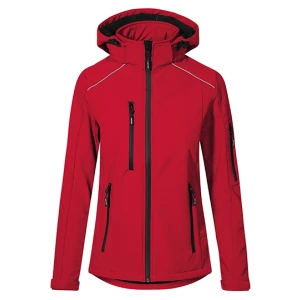 Women\u0027s\u0020Softshell\u0020Jacket - Fire Red