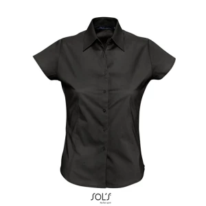 Women's Stretch-Blouse Excess Short Sleeve