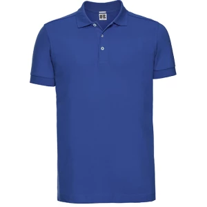 Men\u0027s\u0020Fitted\u0020Stretch\u0020Polo - Azure Blue