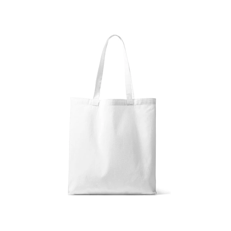 Organic Canvas Carrier Bag Long Handle London 01