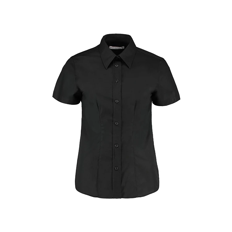 Women's Tailored Fit Workwear Oxford Shirt Short Sleeve