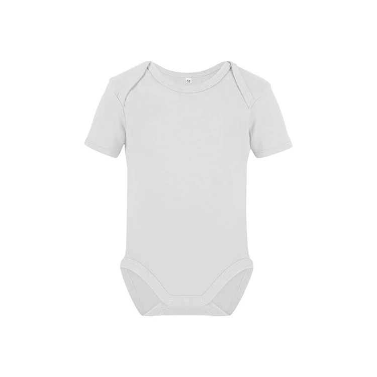 Organic Baby Bodysuit Short Sleeve Bailey 01
