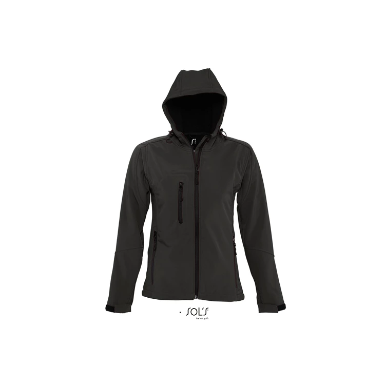 Women's Hooded Softshell Jacket Replay