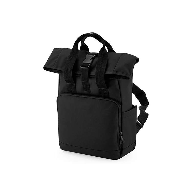 Recycled Mini Twin Handle Roll-Top Backpack