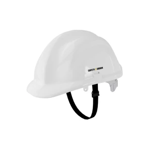 Veelzijdige helm met kinband die een veilige pasvorm, ventilatie en de hele dag comfort biedt