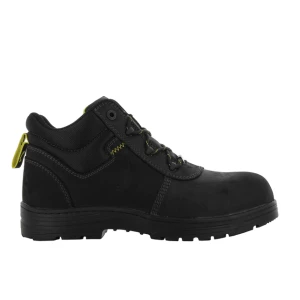 Lightweight and metal-free mid-cut safety shoe