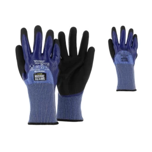 Snijbestendige HPPE (high performance polyethyleen) handschoen met dubbele nitril coating