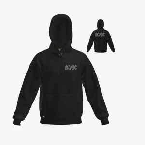 Zachte AC/DC hoodie met kangoeroezakken en een modern ontwerp
