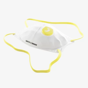 FFP2-masker met ventiel dat effectieve ademhalingsbescherming biedt