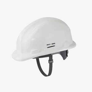 Lichte helm met kinband die de hele dag bescherming en draagcomfort biedt