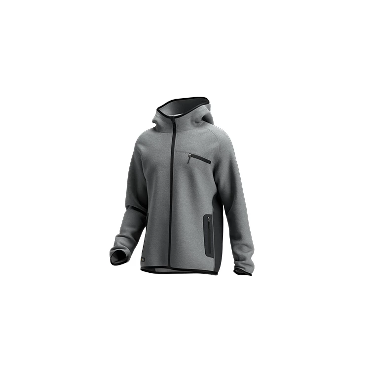 Zachte hoodie met functionele zakken en een modern ontwerp